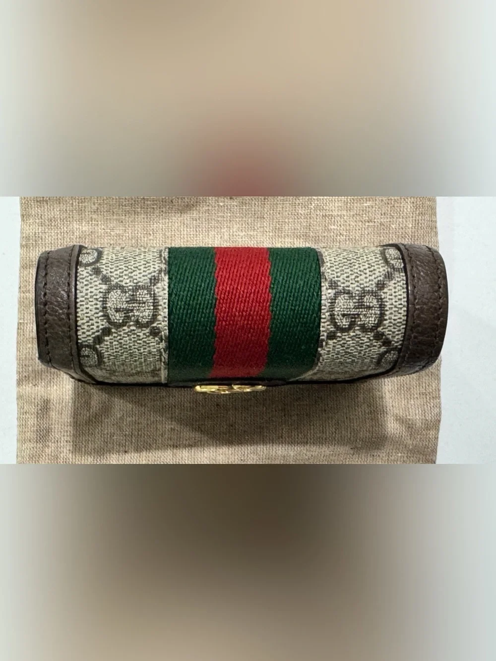 Gucci Ophidia GG Supreme Card Case Wallet Full Set Box + Dust Bag + Shopping Bag - Picture 13 of 16